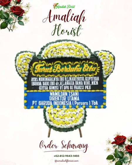 Papan Bunga Duka Setono
